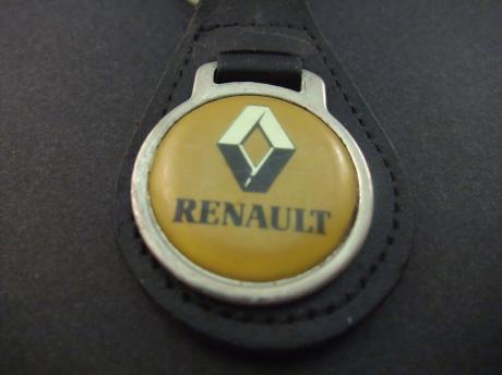 Renault autosleutelhanger logo zwarte achtergrond